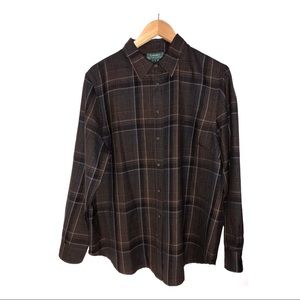 Lauren Ralph Lauren 100% Wool Flannel Size: 1X